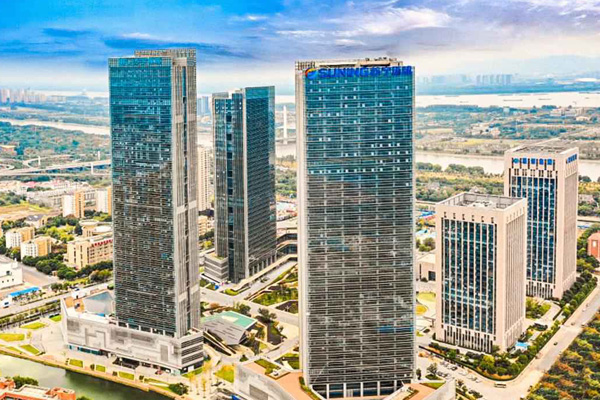 Suning Global's new headquarters building