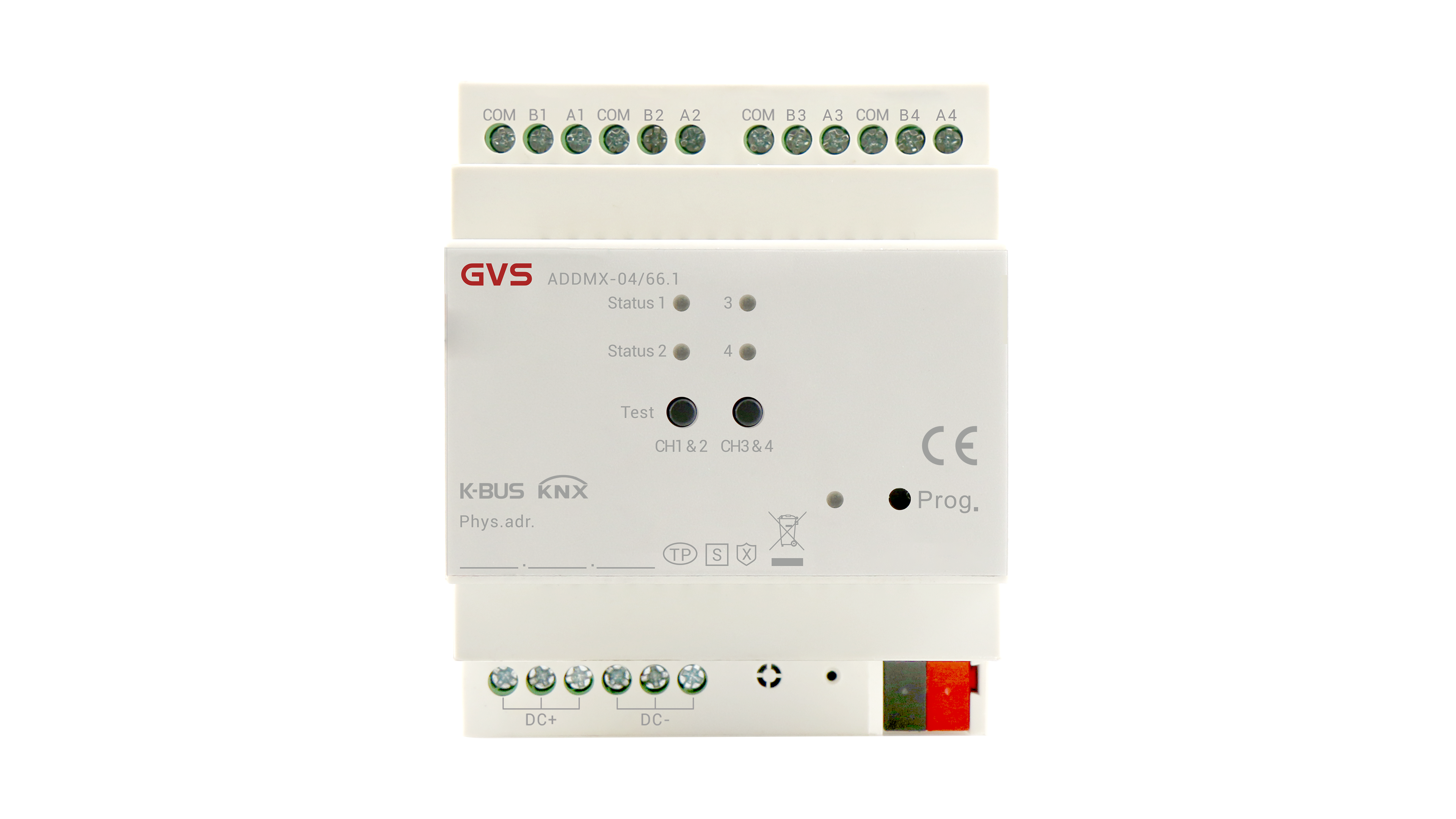 DMX512 Dimming Actuator (KNX Secure)