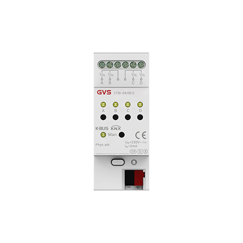 Binary Inputs with Secure, 4-Fold