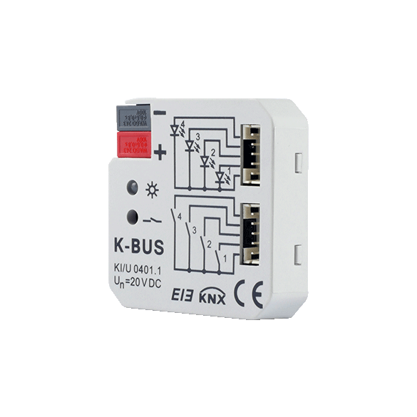 KNX Universal Interface 4/8/16-Fold, DIN-rail Mounted